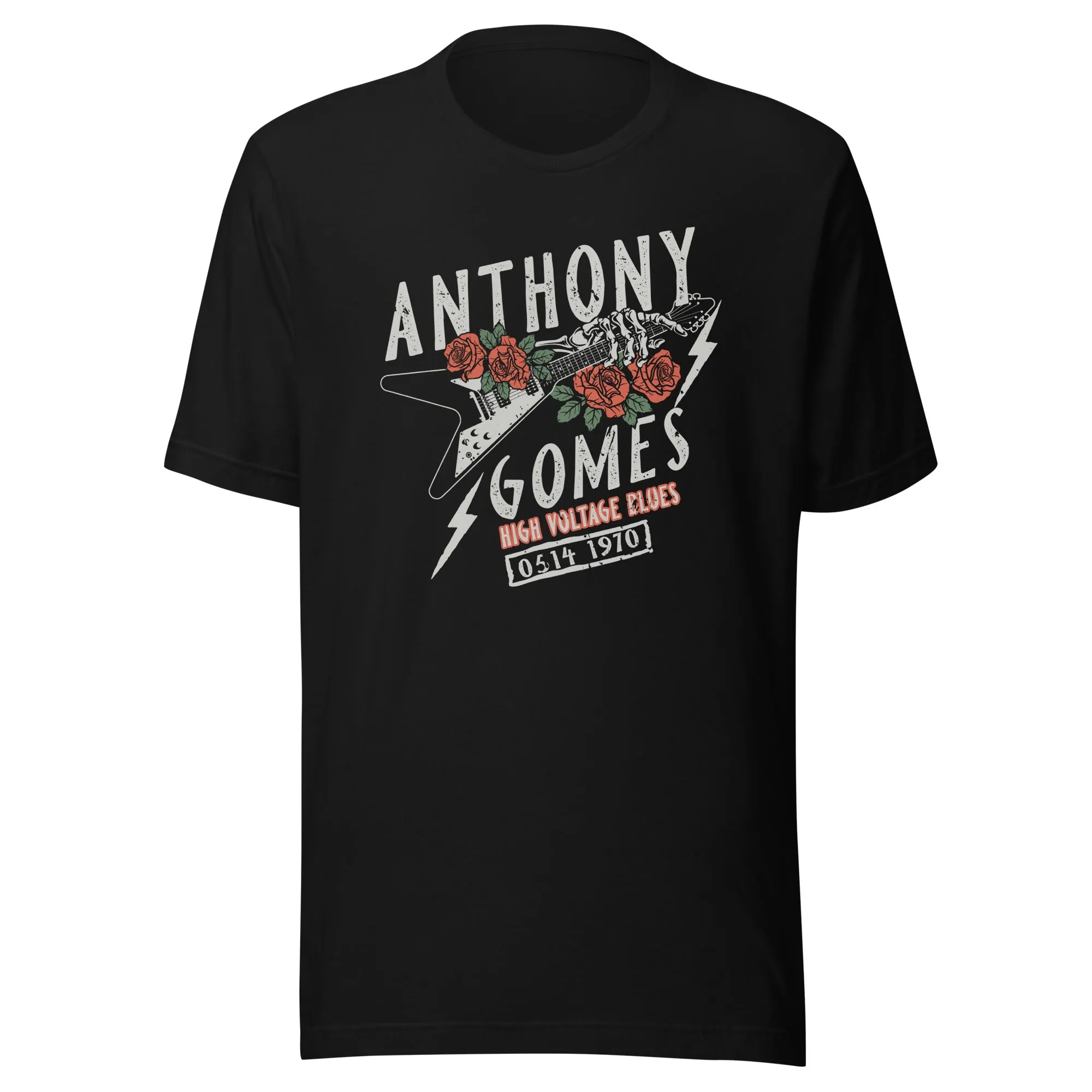 Gomes Roses 'n' Bones Unisex T-Shirt (S - 5XL)