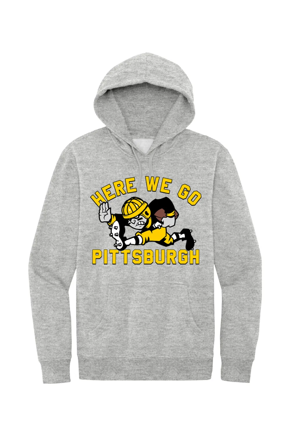 Here We Go Pittsburgh - Fleece Hoodie