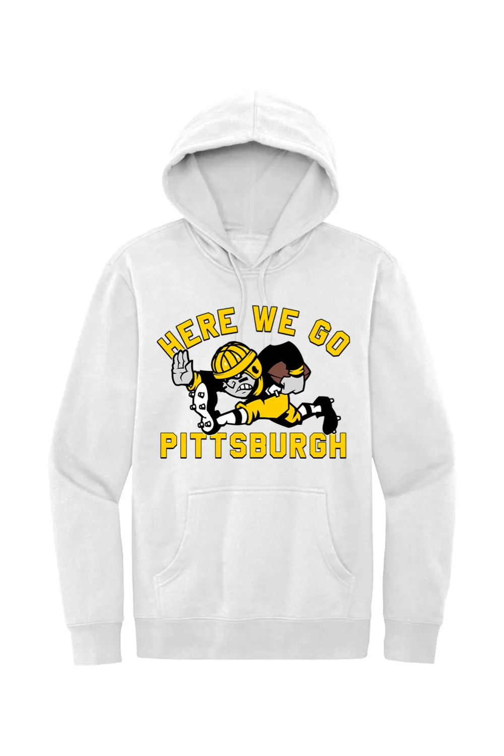 Here We Go Pittsburgh - Fleece Hoodie