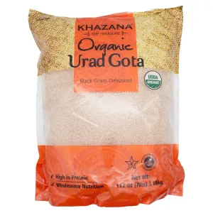 Khazana Organic Urad Gota Black Gram Dehusked