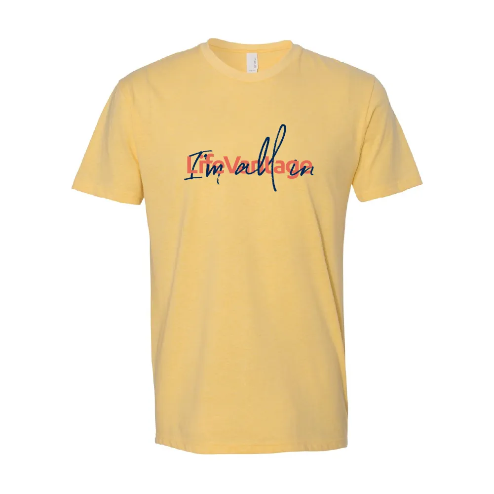 LifeVantage I'm All In Unisex Tee
