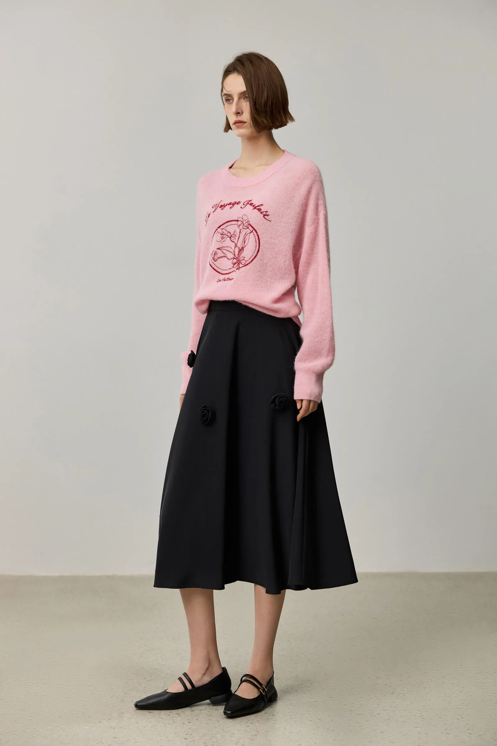 LILY Elegant Rose Skirt