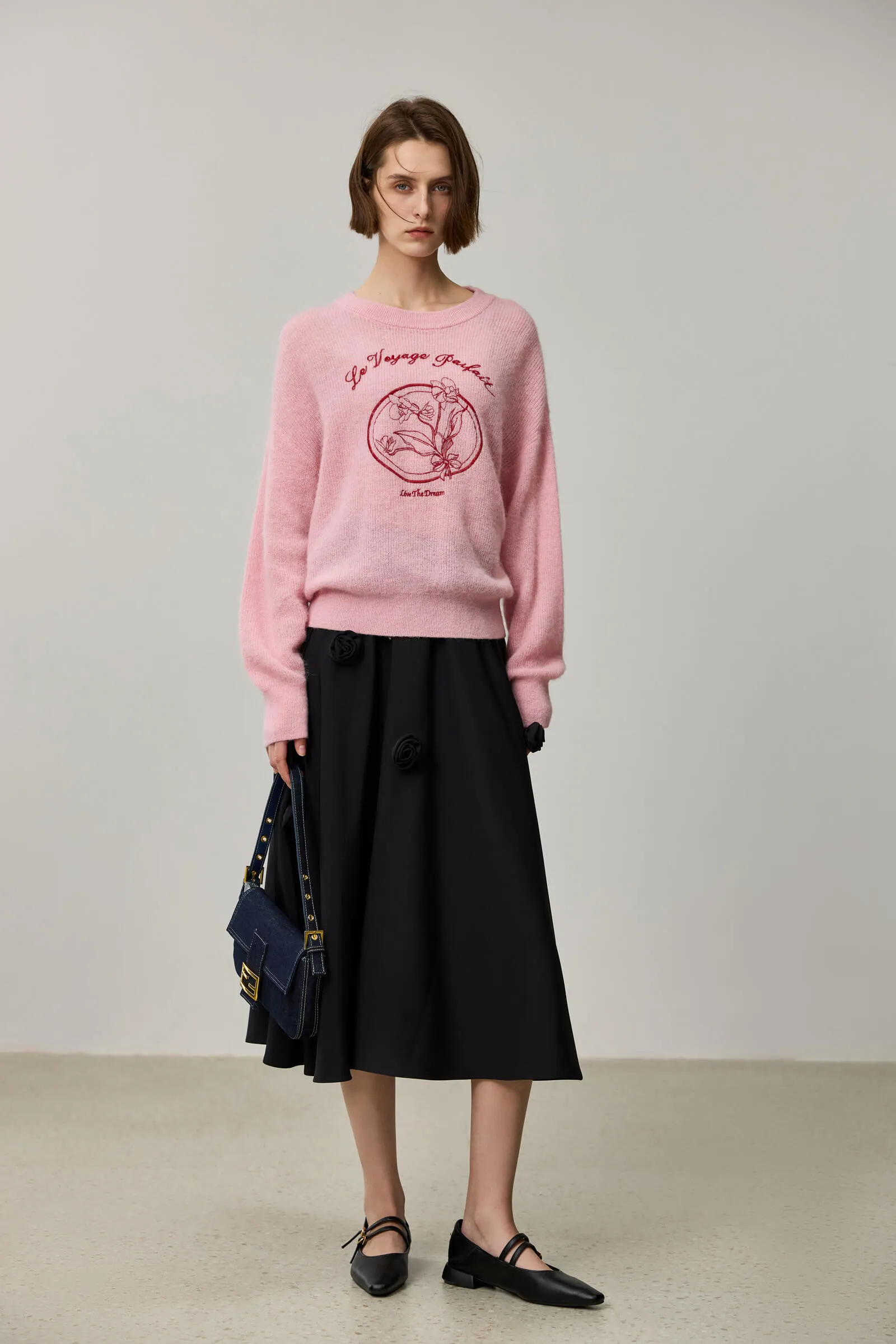 LILY Elegant Rose Skirt