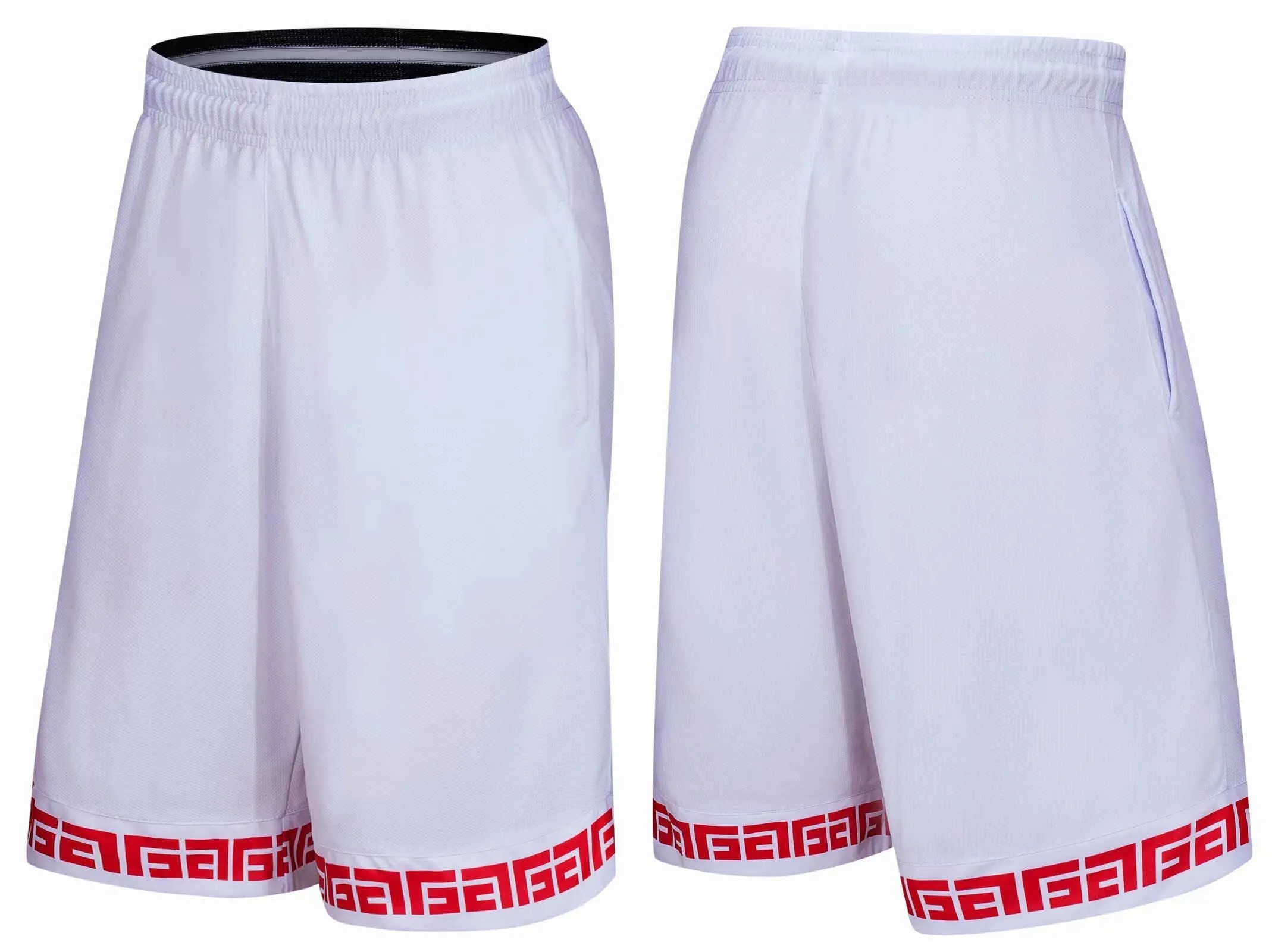 Men Summer Basketball Shorts Male Sportswear Double sided Running Shorts Breathable Training Wear Plus Size Shorts L-5XL