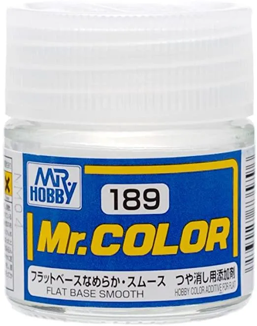Mr. Hobby C189 Mr. Color Flat Base Smooth Lacquer Paint 10ml