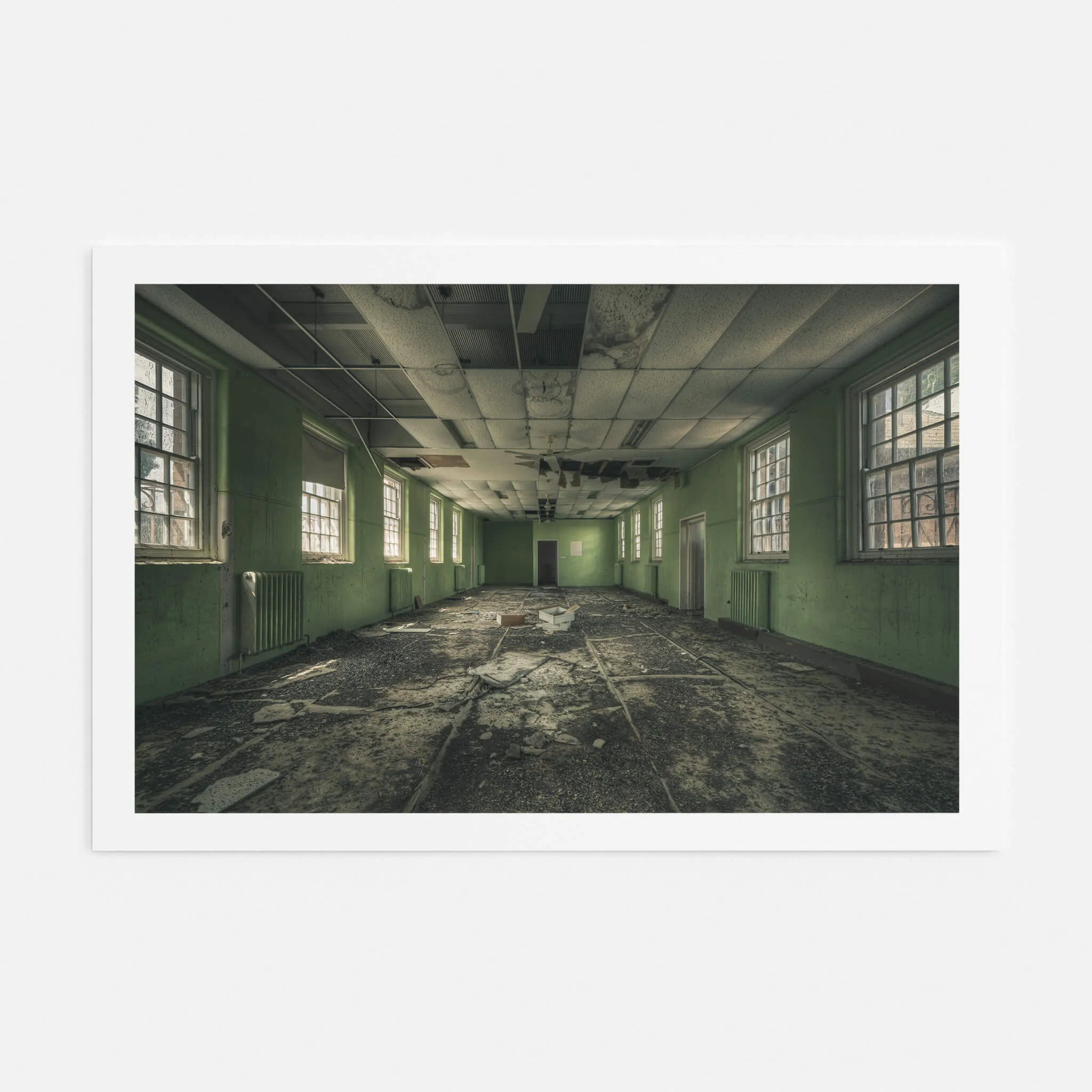 Narrow Green Room | The Asylum