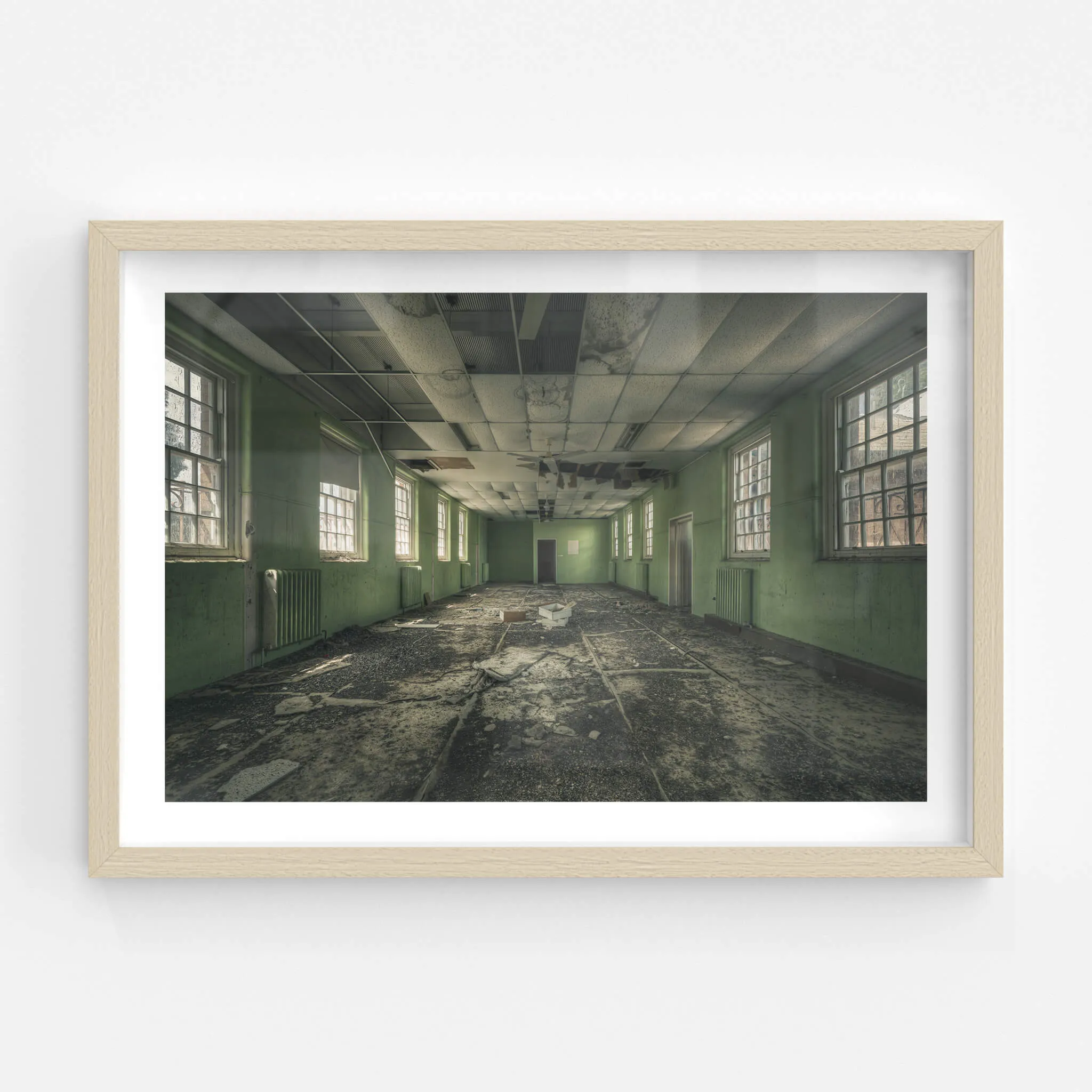 Narrow Green Room | The Asylum