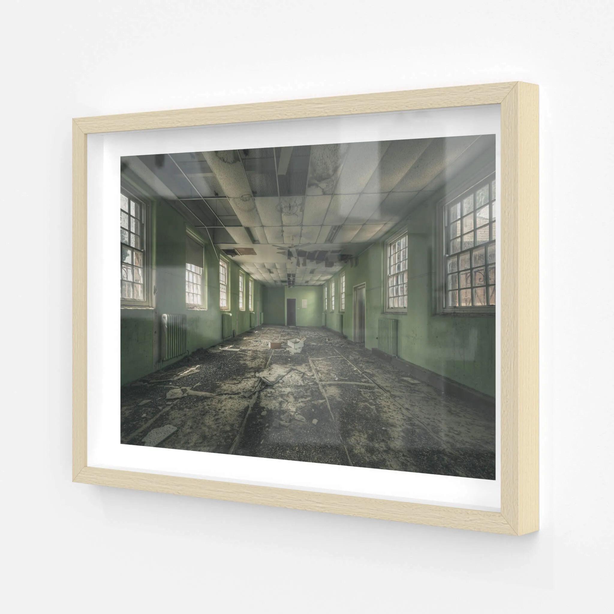 Narrow Green Room | The Asylum