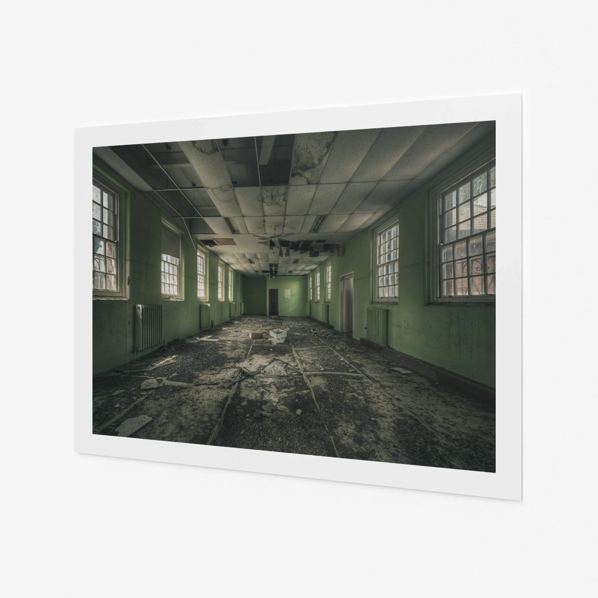 Narrow Green Room | The Asylum