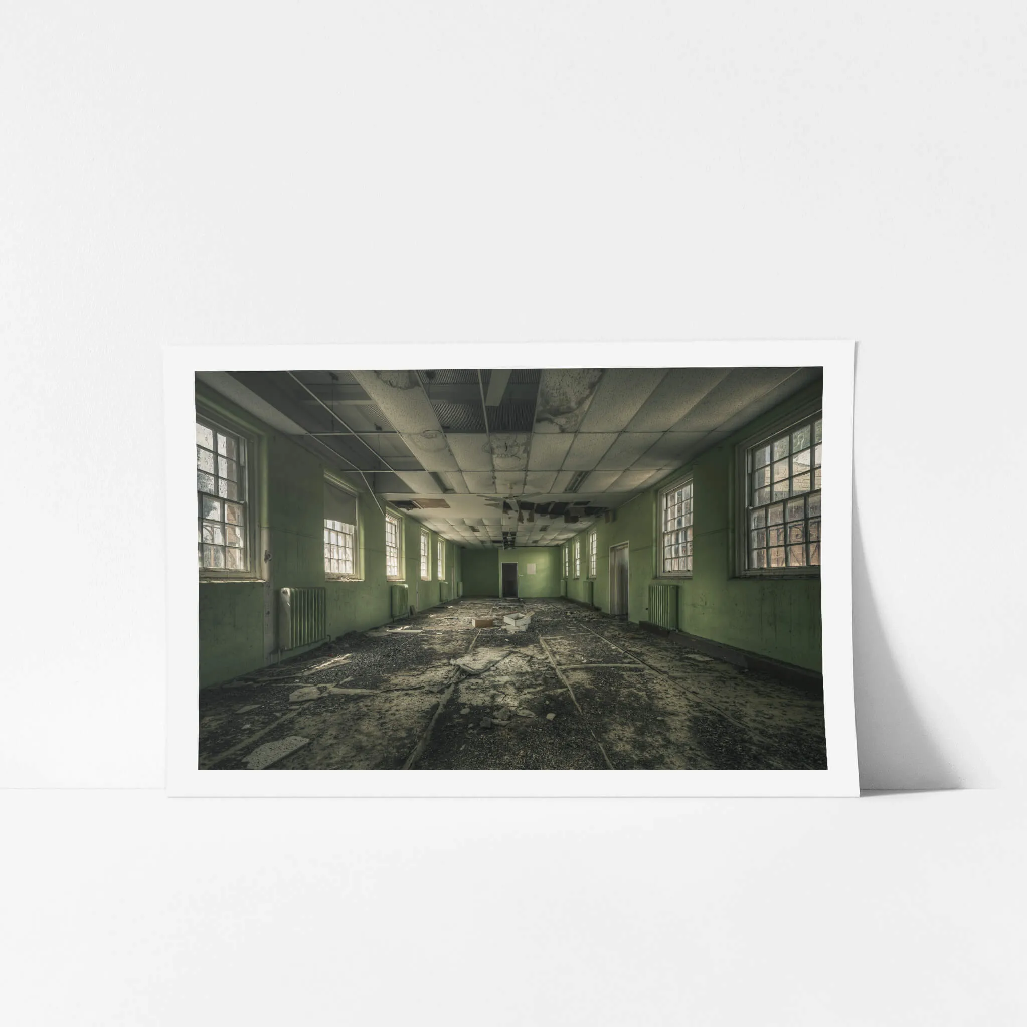 Narrow Green Room | The Asylum