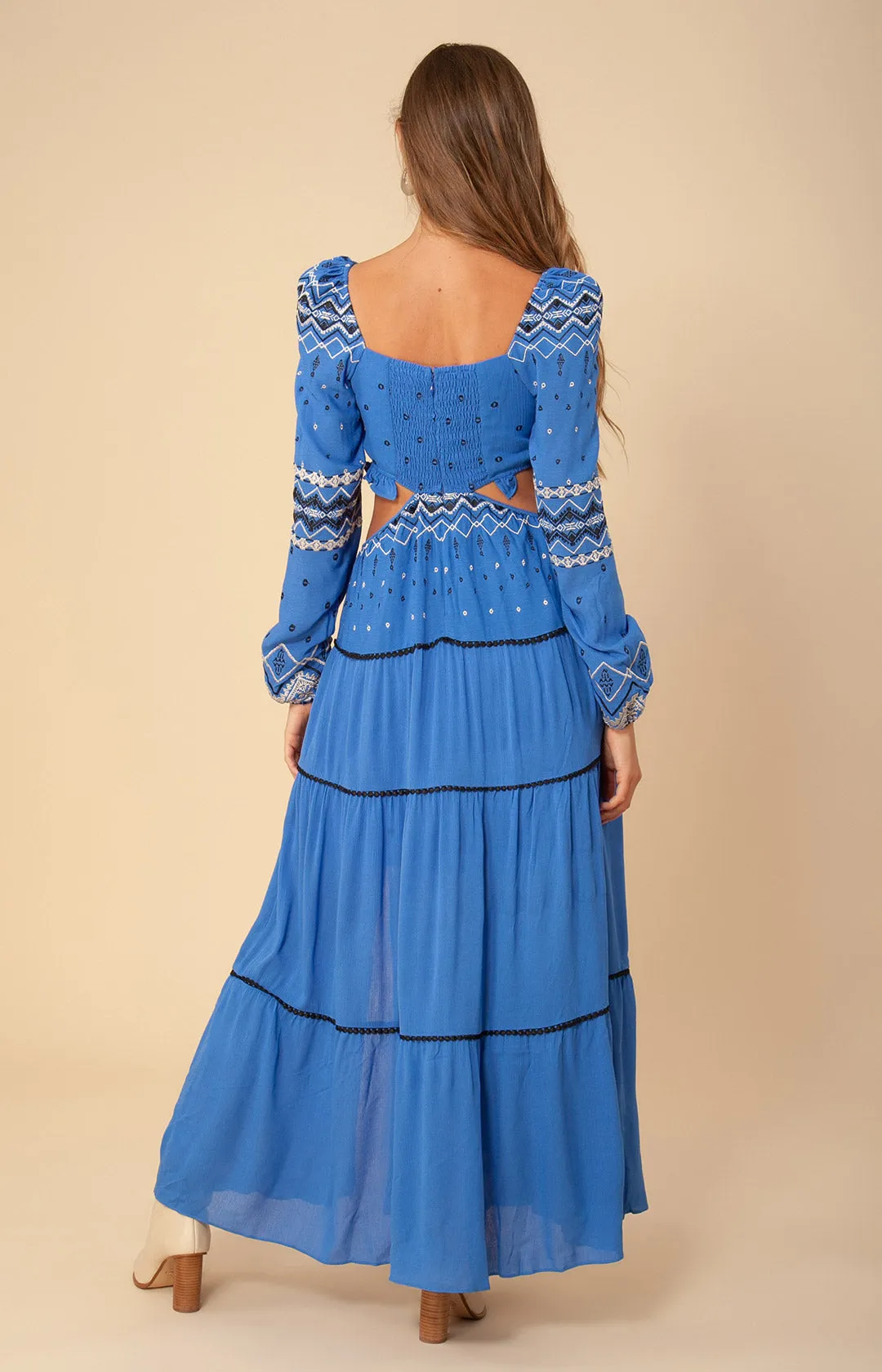 Natalie Cut-Out Maxi Dress