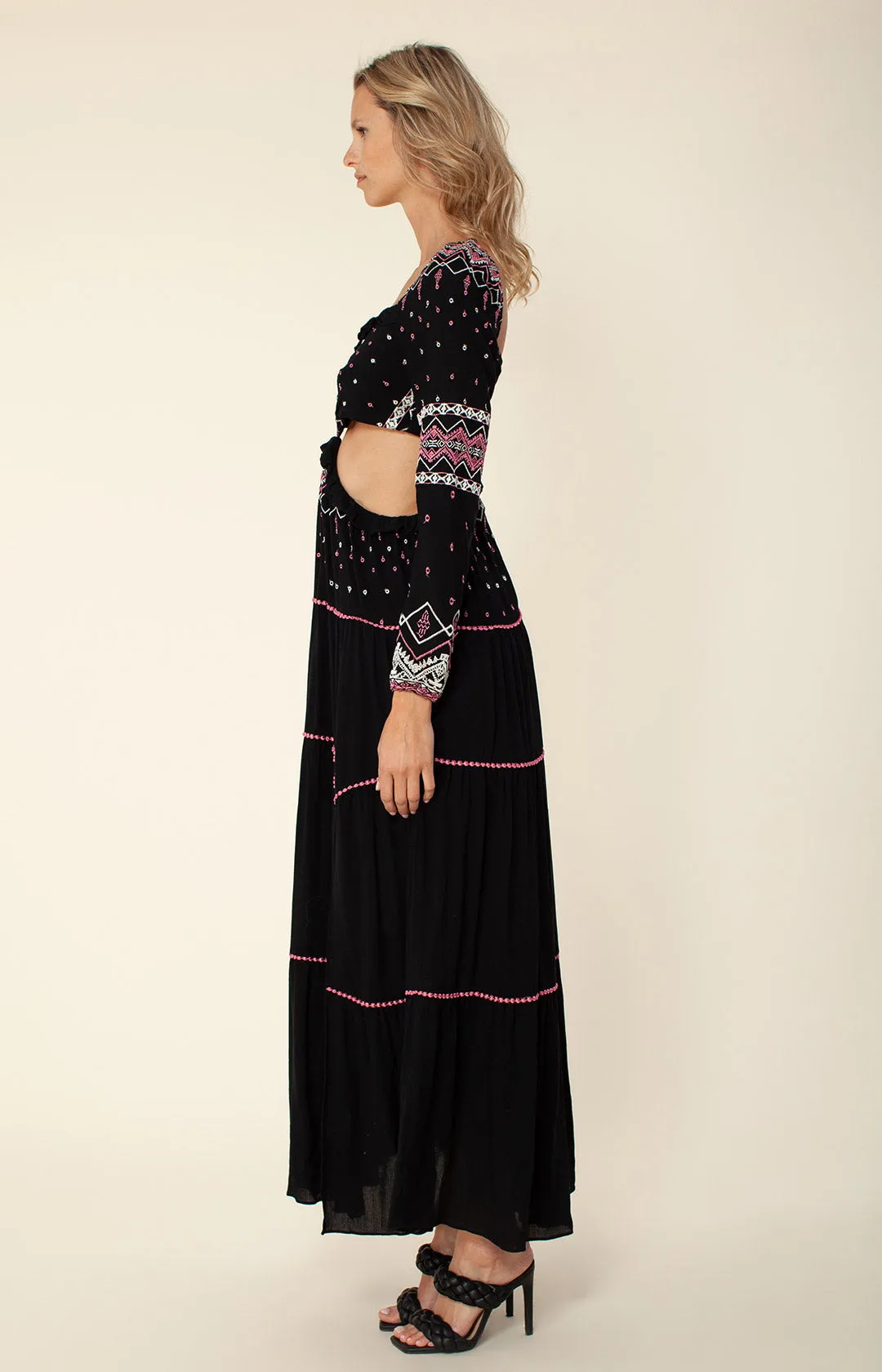 Natalie Cut-Out Maxi Dress