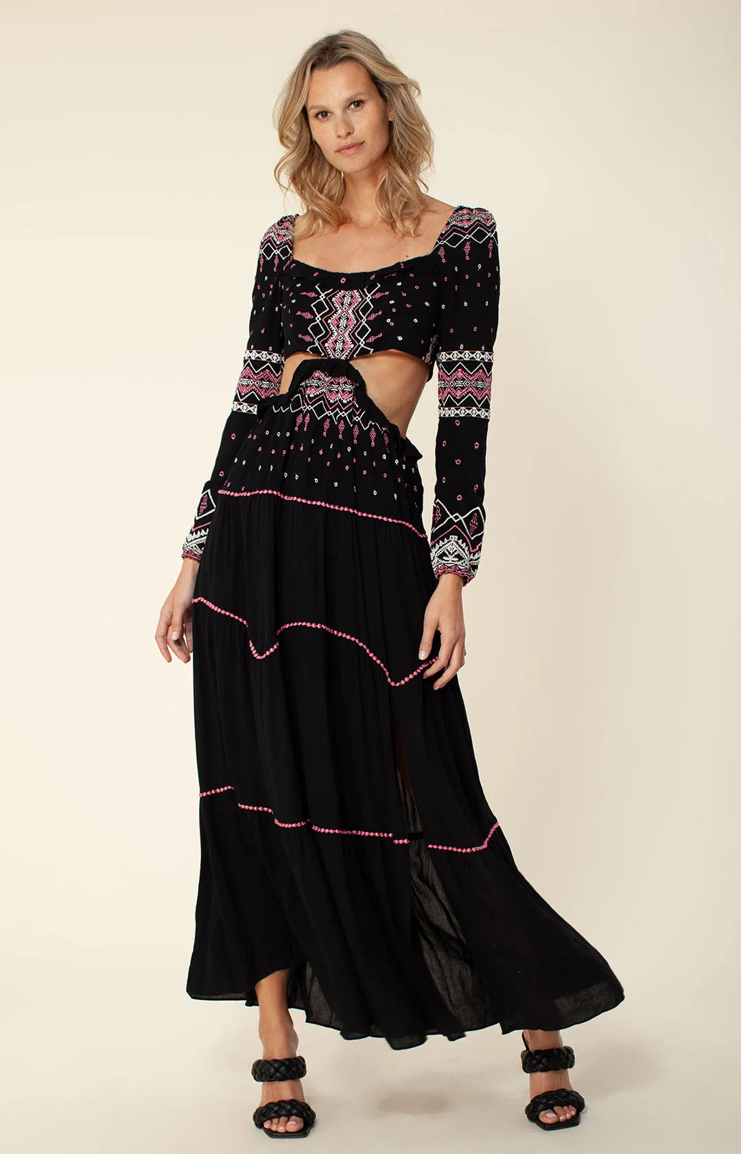 Natalie Cut-Out Maxi Dress