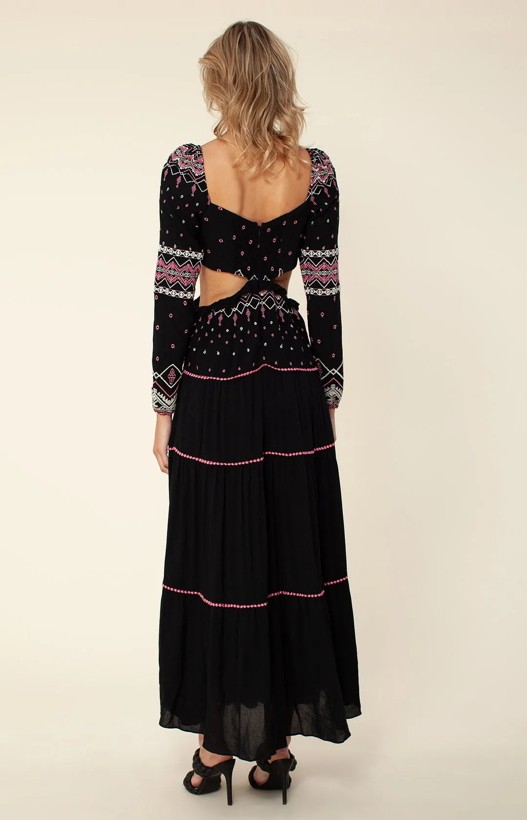 Natalie Cut-Out Maxi Dress