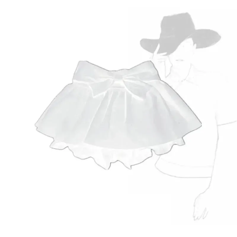 Nina Bow Fluffy Skirt