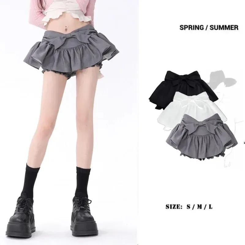 Nina Bow Fluffy Skirt