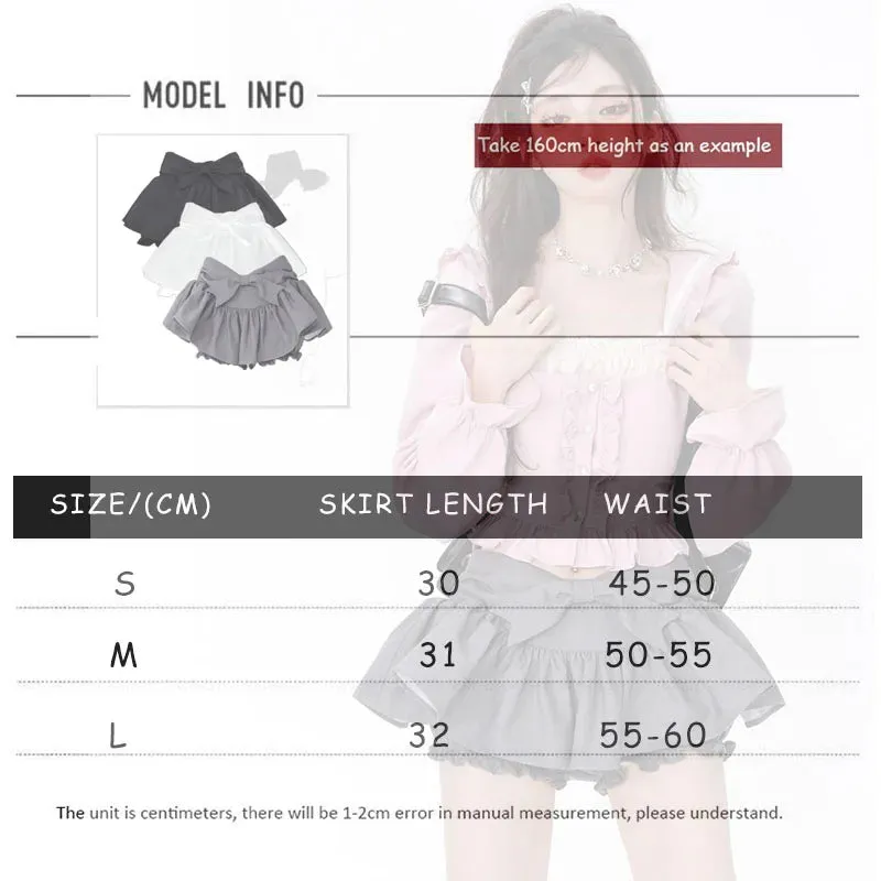 Nina Bow Fluffy Skirt