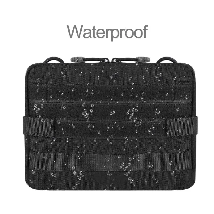 Outdoor Camping Multifunctional Storage Bag Hiking Equipment Organizer(Black)