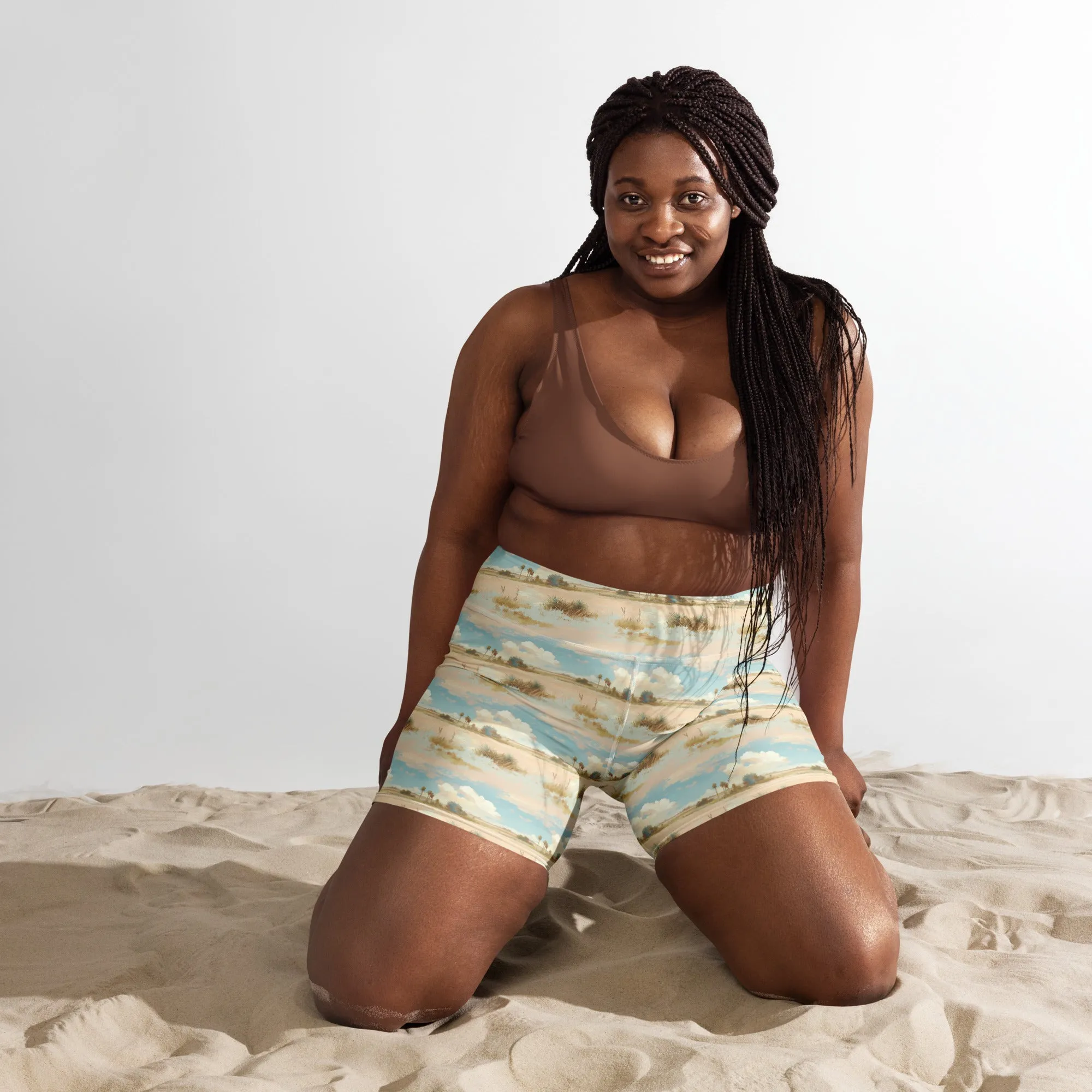 Patel Ecosystem- Women's Yoga Shorts