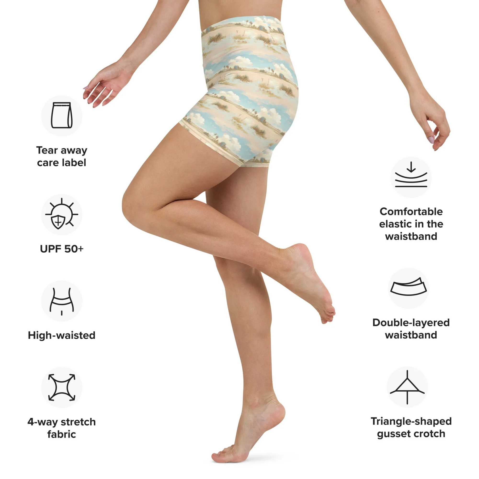 Patel Ecosystem- Women's Yoga Shorts