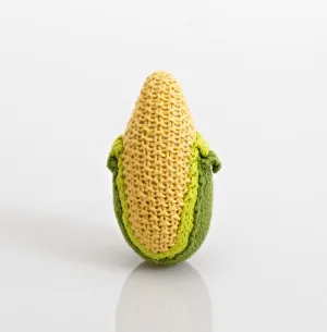 Pebble Vegetable Rattles - Corn