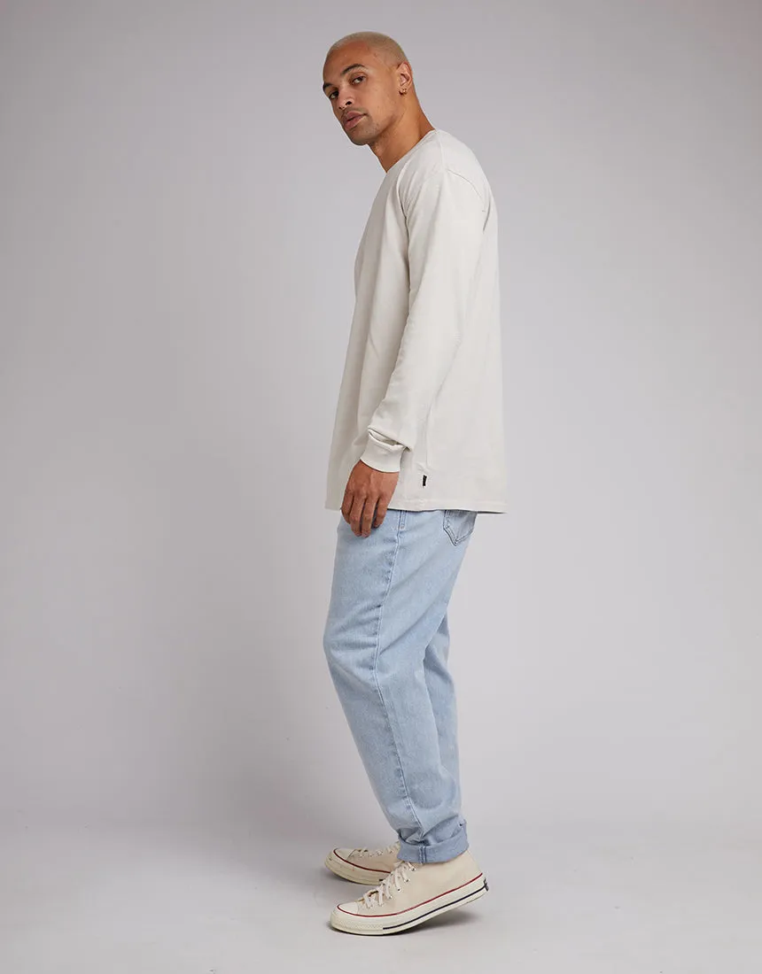 Pique Long Sleeve Bone