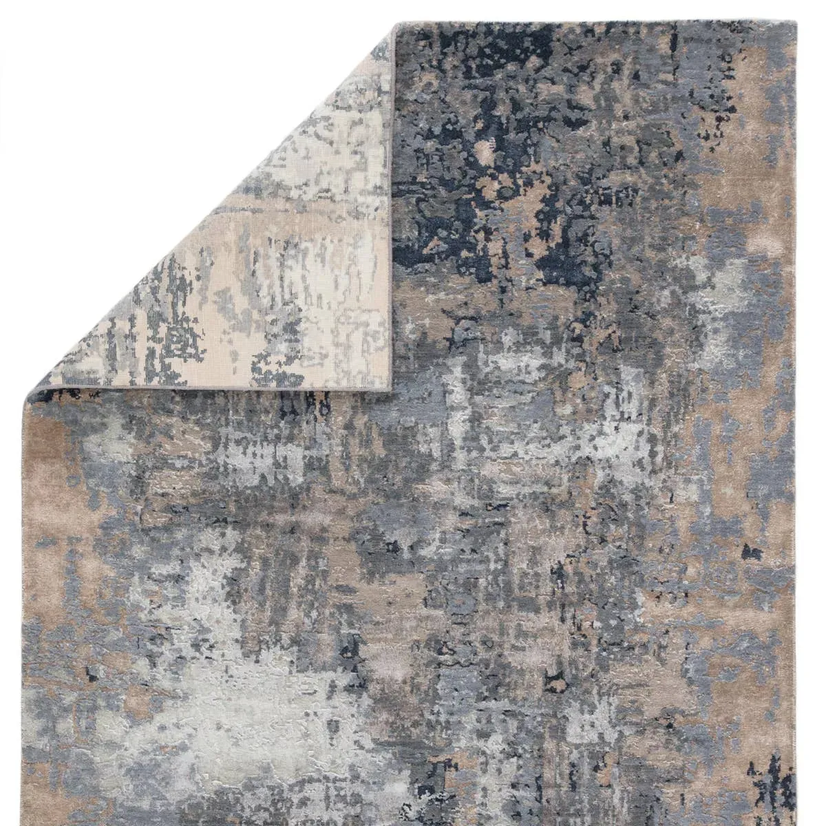 Project Error by Kavi PRE13 Blue/Beige Rug