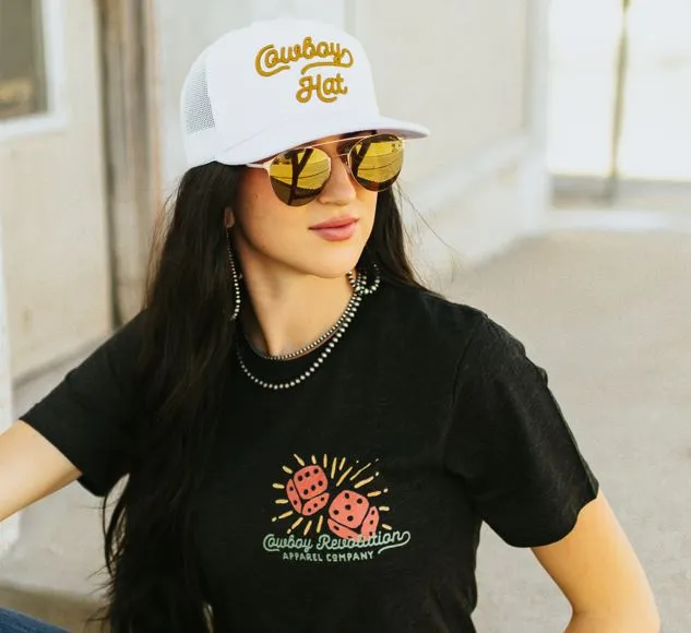 "No Luck" COWBOY REVOLUTION SHORT SLEEVE TEE
