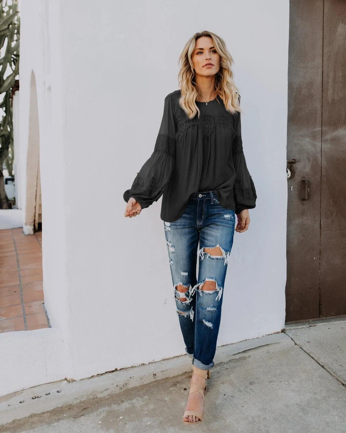 Rastia Blouse (Black)