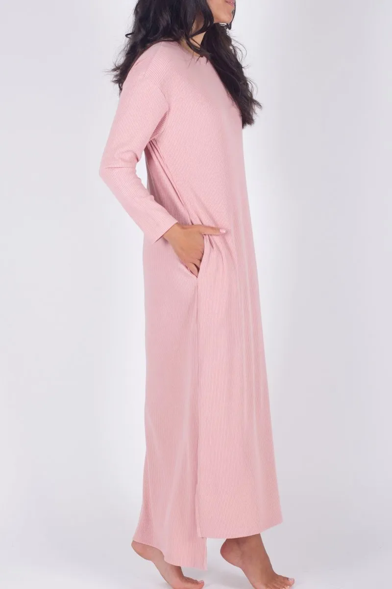 REESE DRESS LONG SLEEVE (PINK)