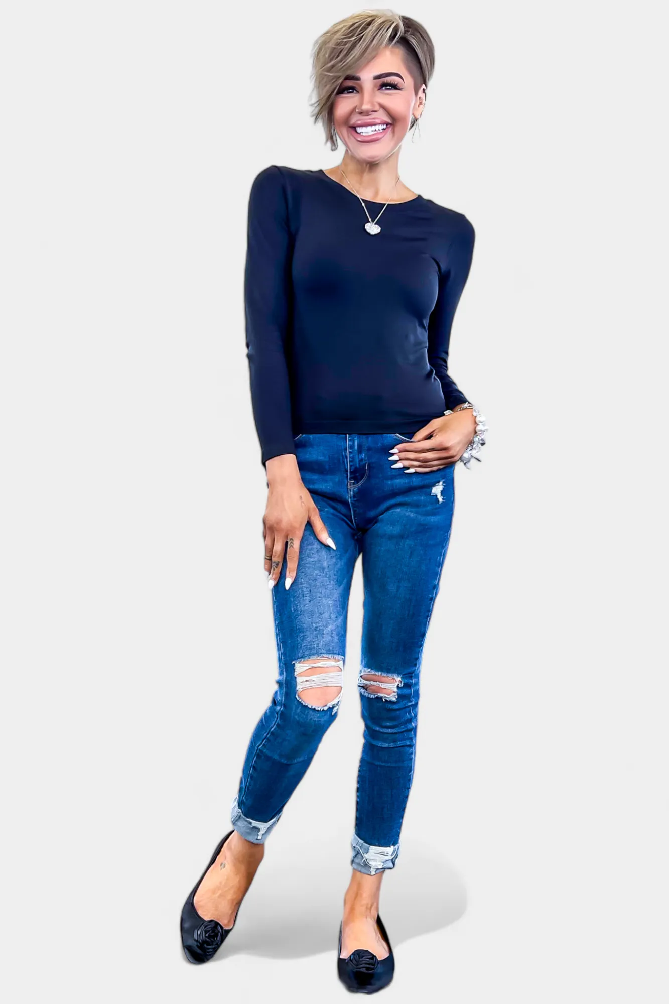 Seamless Long Sleeve Top