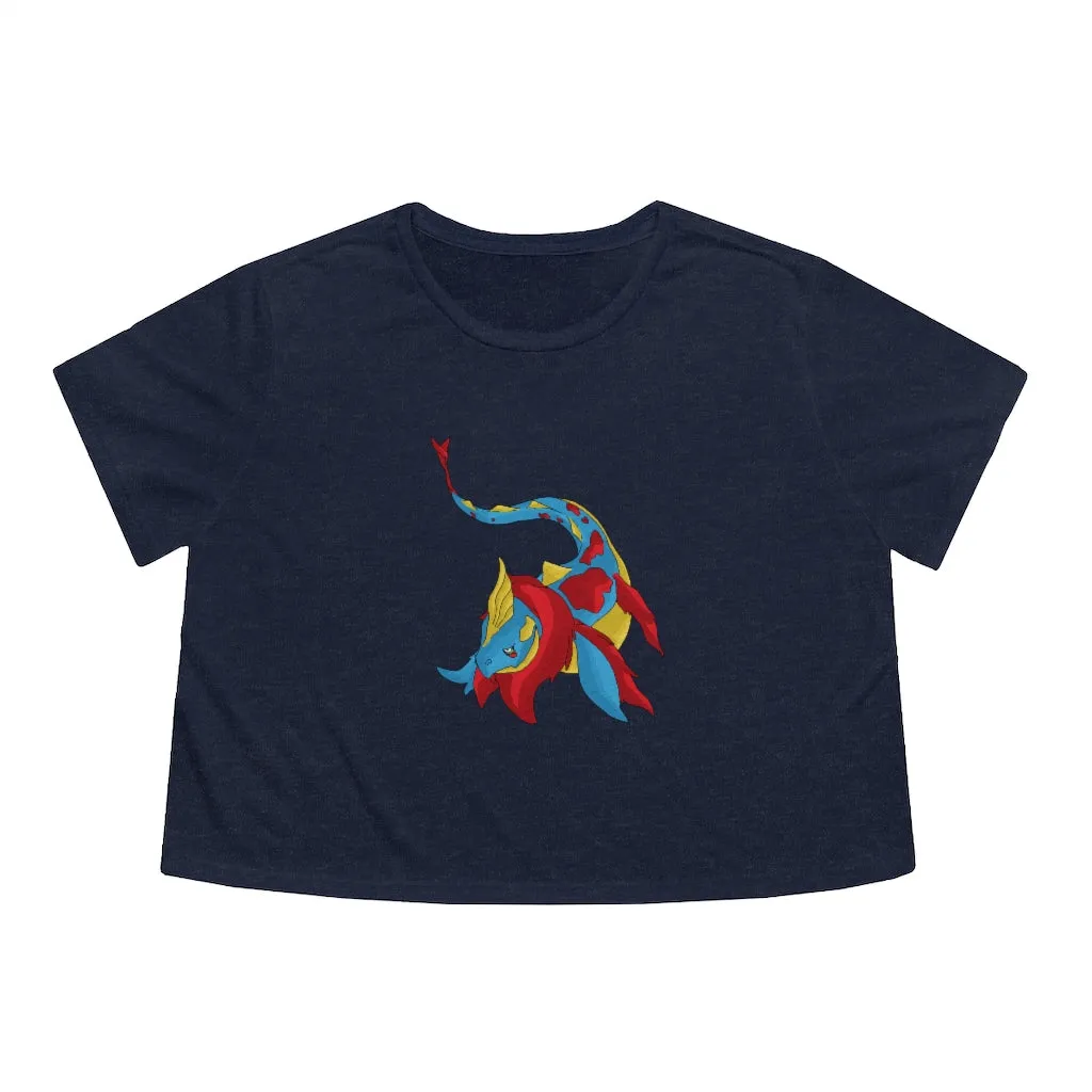 Sphale Women's Flowy Cropped Tee
