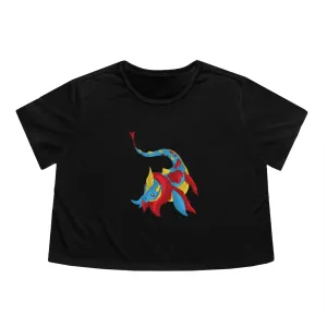 Sphale Women's Flowy Cropped Tee