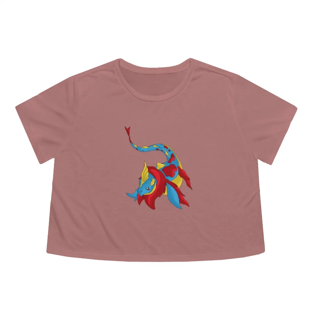 Sphale Women's Flowy Cropped Tee