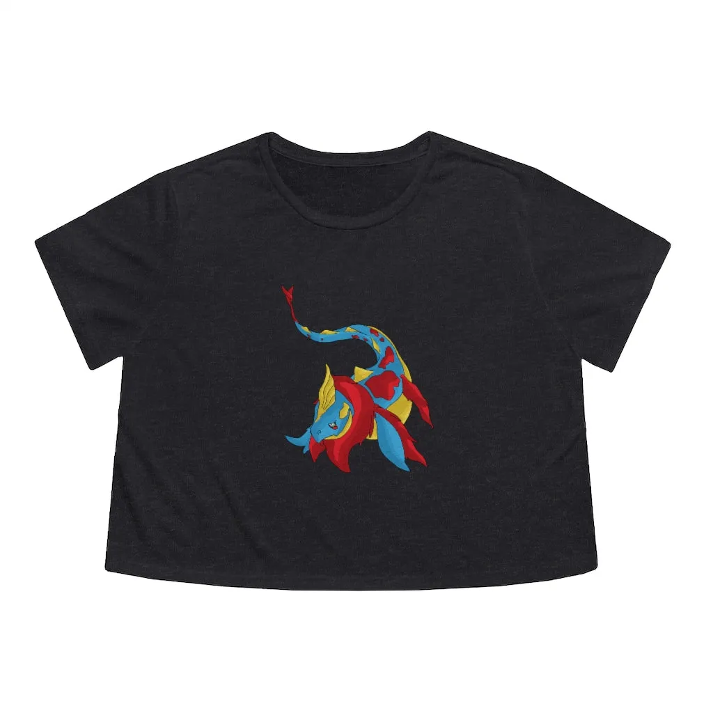 Sphale Women's Flowy Cropped Tee