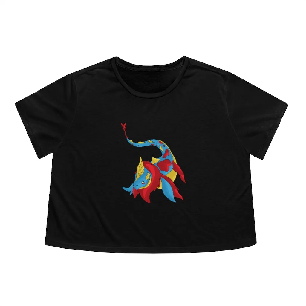 Sphale Women's Flowy Cropped Tee