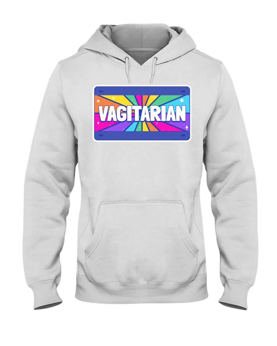Vagitarian | LGBT  Merch | Unisex Lesbian Pride Hoodie
